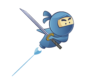 Ninja bleu