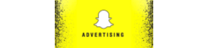 snapchat publicité payante logo 300x70