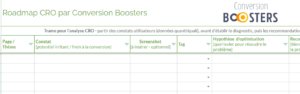 Screenshot Roadmap CB et AB testing PNG