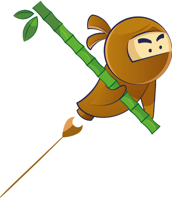 Expert Ninja Brun bâton