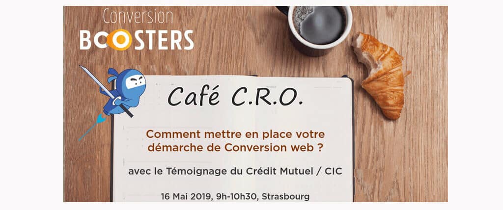 Café CRO, matinale de la Conversion web
