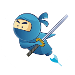 Ninja bleu - consultant freelance